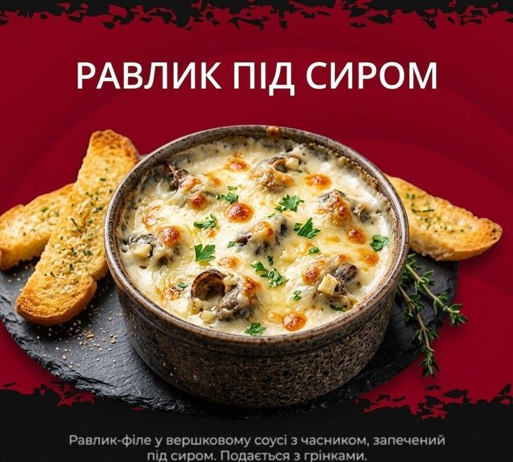 равлик під сиром